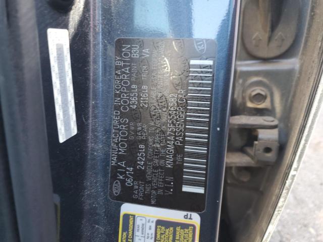 Photo 11 VIN: KNAGM4A75F5546582 - KIA OPTIMA LX 