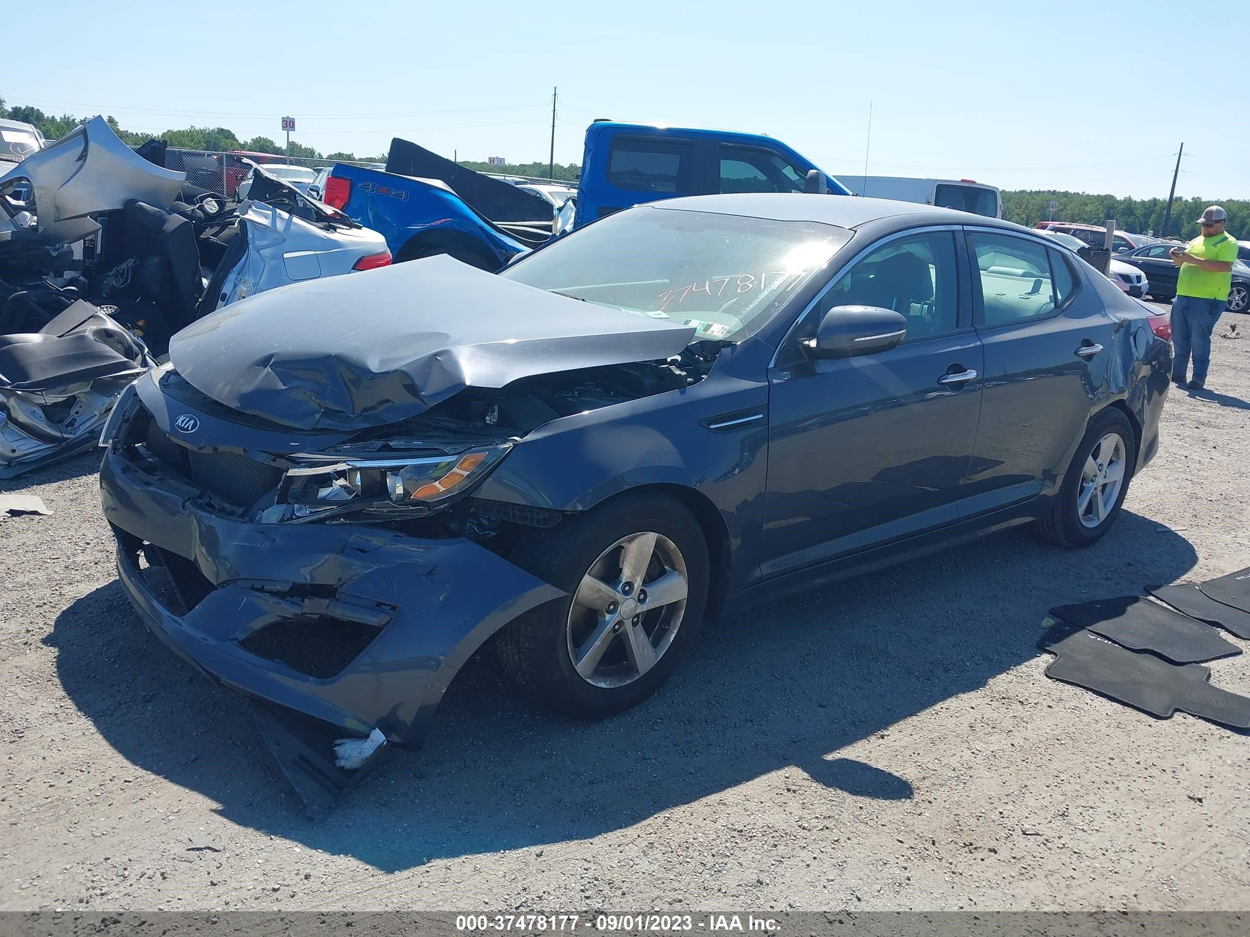 Photo 1 VIN: KNAGM4A75F5546873 - KIA OPTIMA 