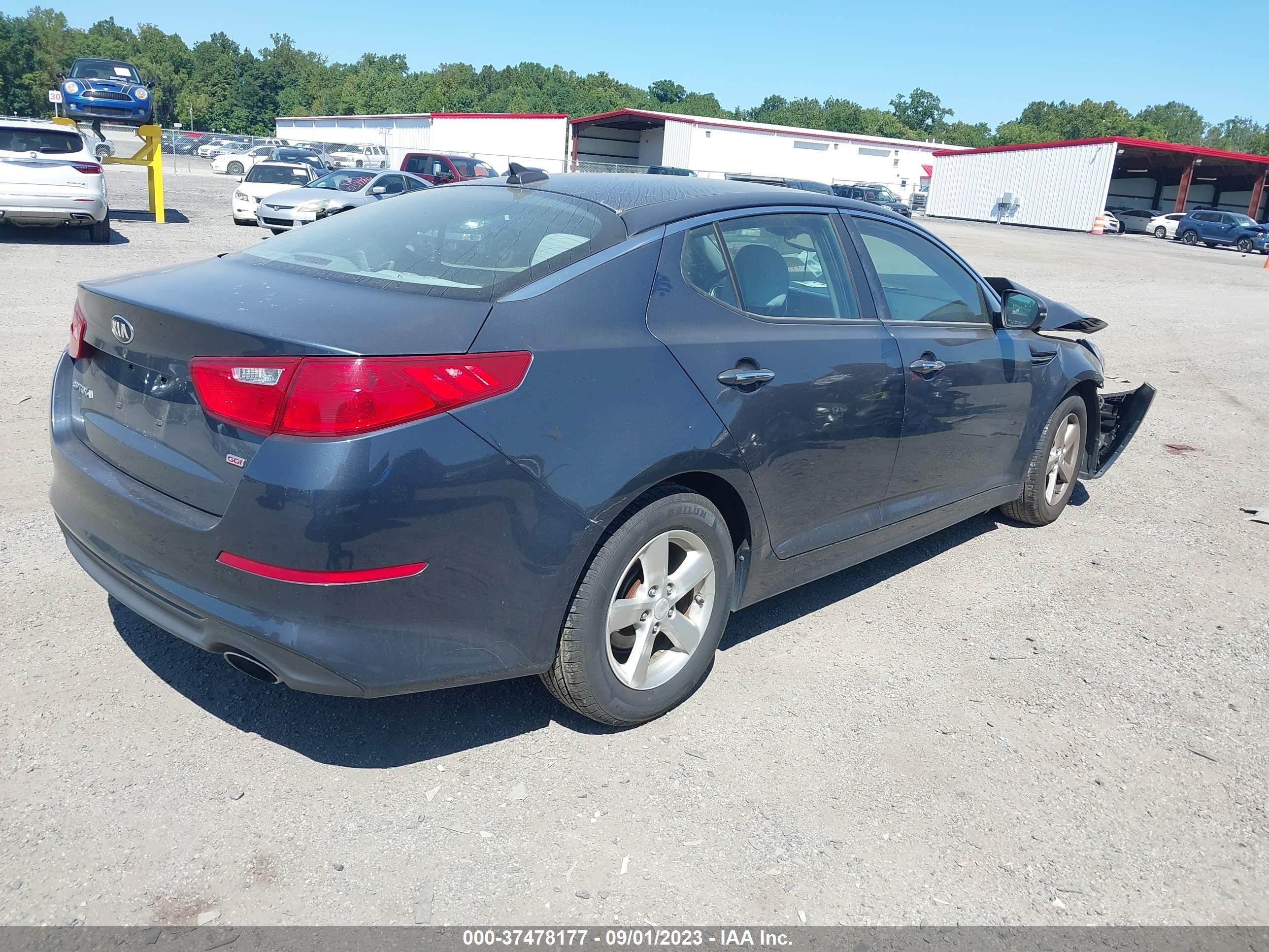 Photo 3 VIN: KNAGM4A75F5546873 - KIA OPTIMA 