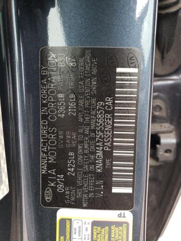 Photo 11 VIN: KNAGM4A75F5568579 - KIA OPTIMA LX 