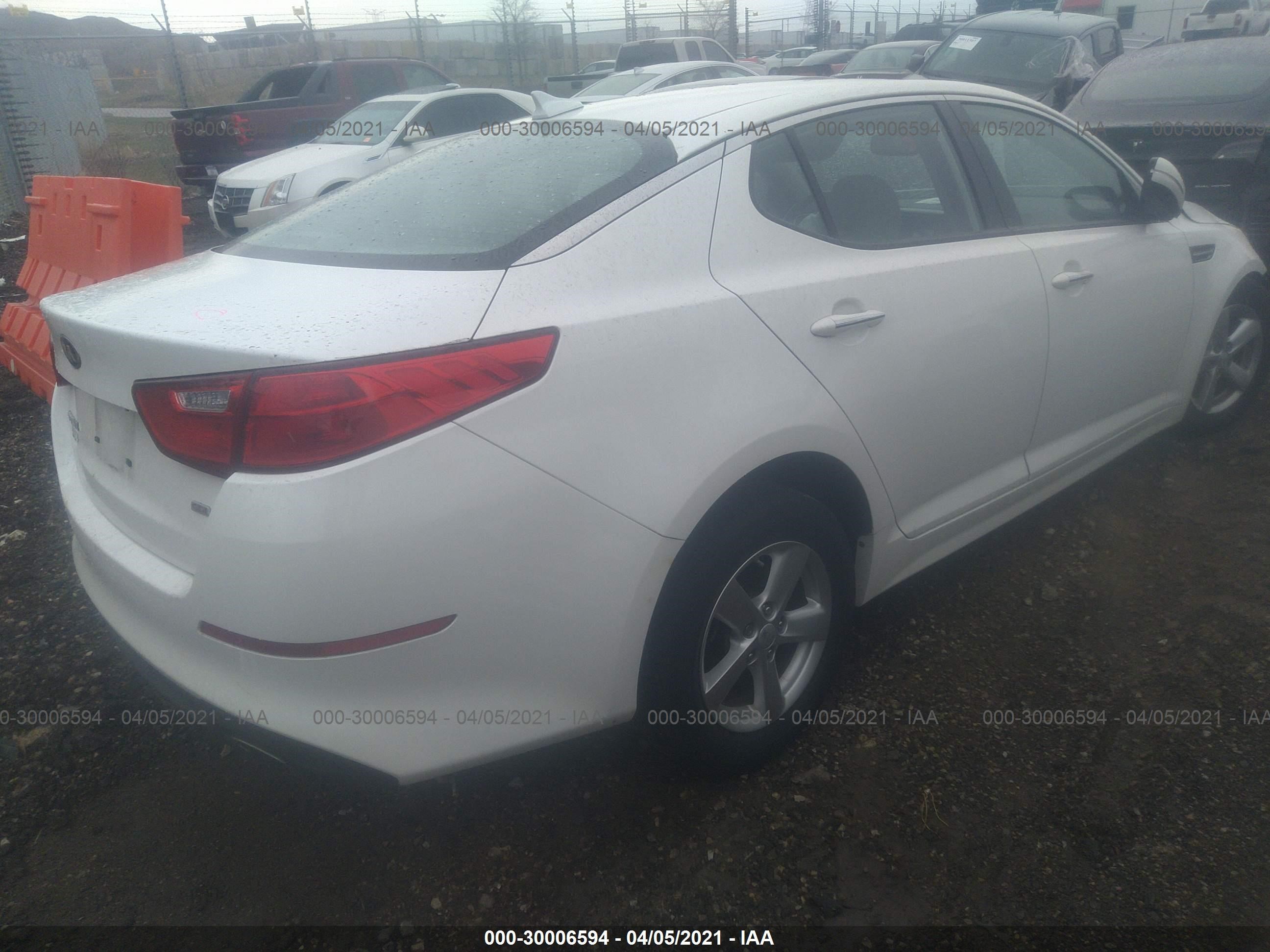 Photo 3 VIN: KNAGM4A75F5642700 - KIA OPTIMA 