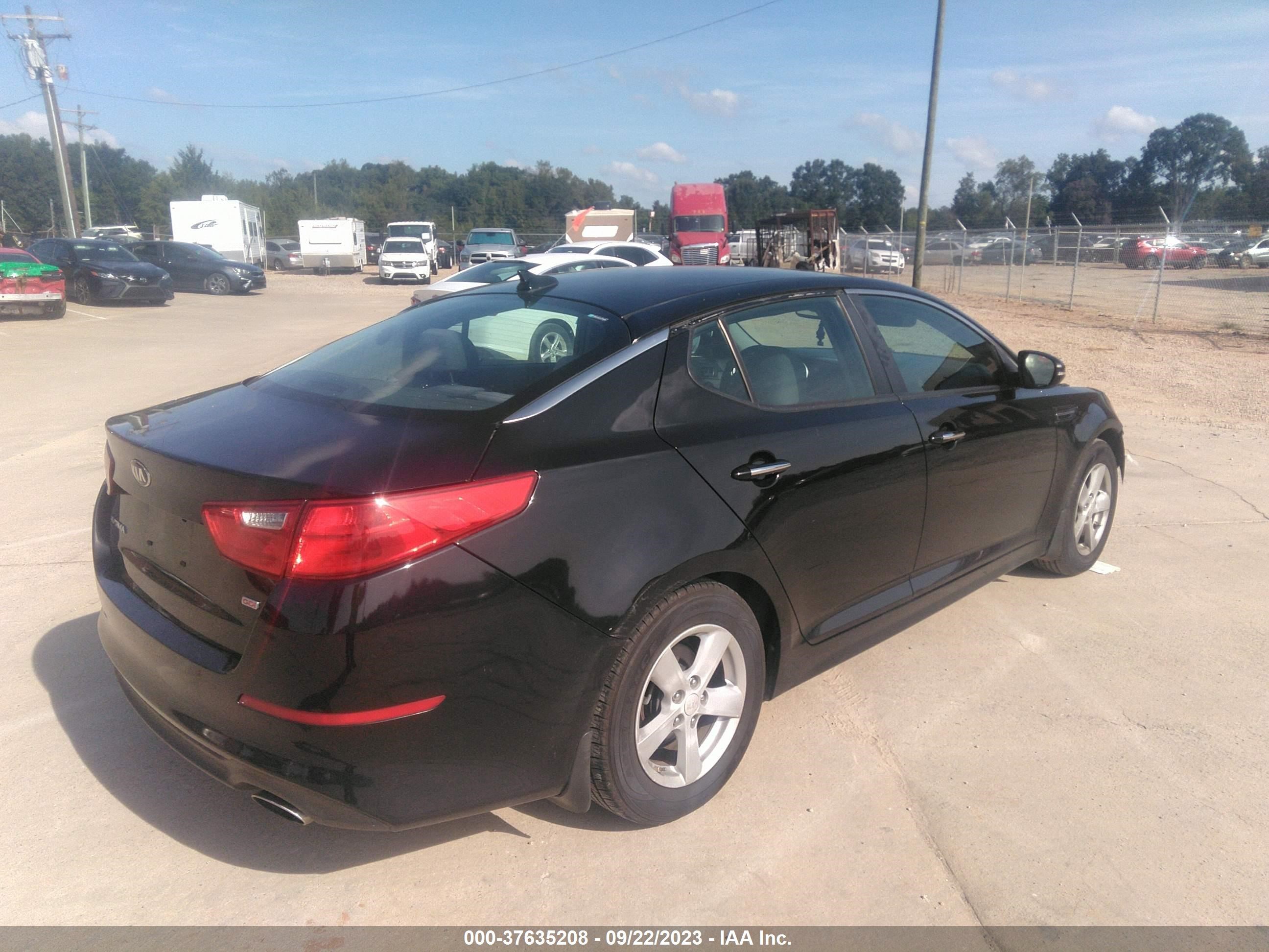 Photo 3 VIN: KNAGM4A75F5660775 - KIA OPTIMA 