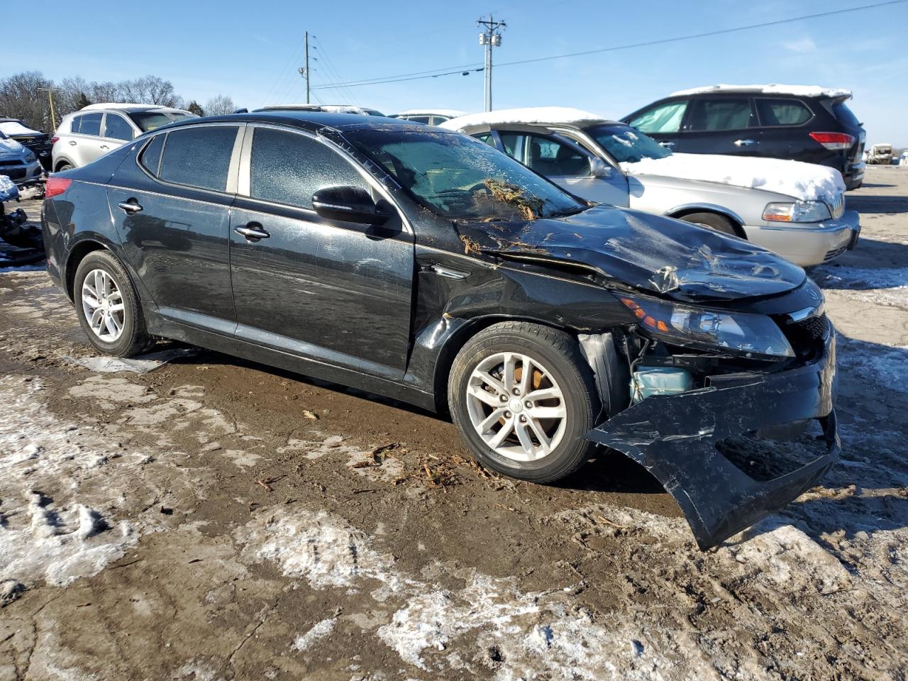 Photo 3 VIN: KNAGM4A76D5303845 - KIA OPTIMA 