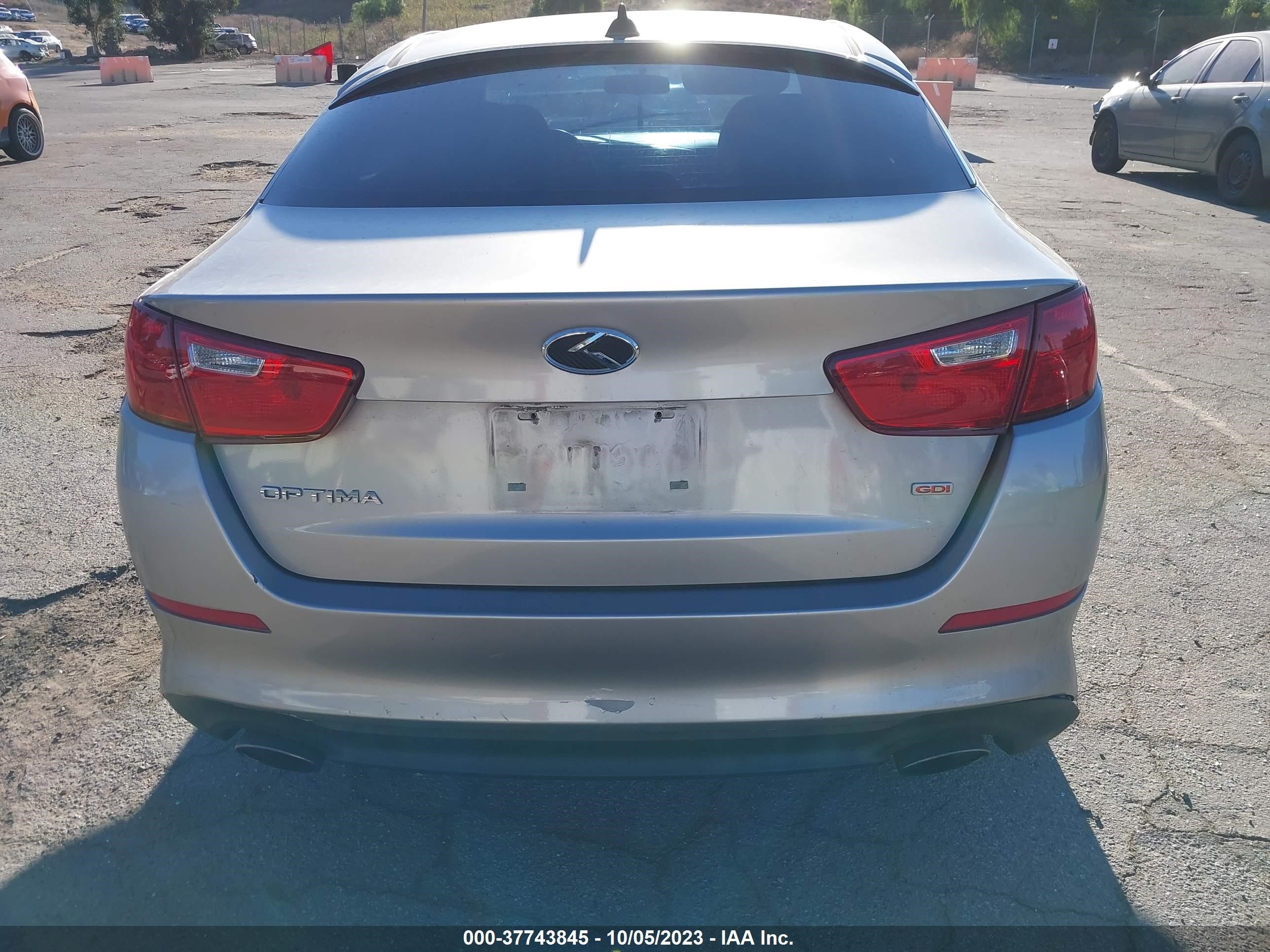 Photo 15 VIN: KNAGM4A76E5449941 - KIA OPTIMA 