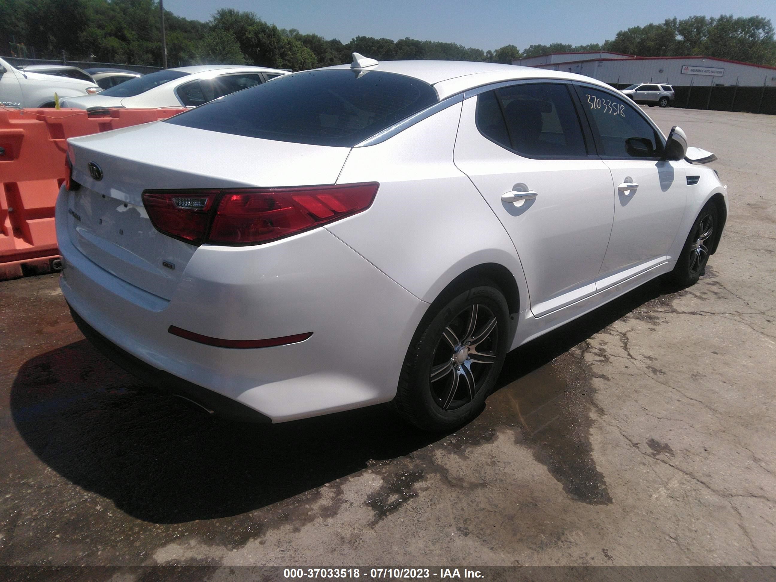 Photo 3 VIN: KNAGM4A76E5469865 - KIA OPTIMA 