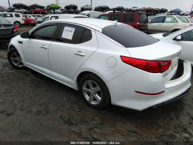 Photo 2 VIN: KNAGM4A76F5536420 - KIA OPTIMA 