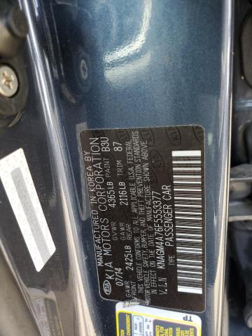 Photo 12 VIN: KNAGM4A76F5553377 - KIA OPTIMA LX 