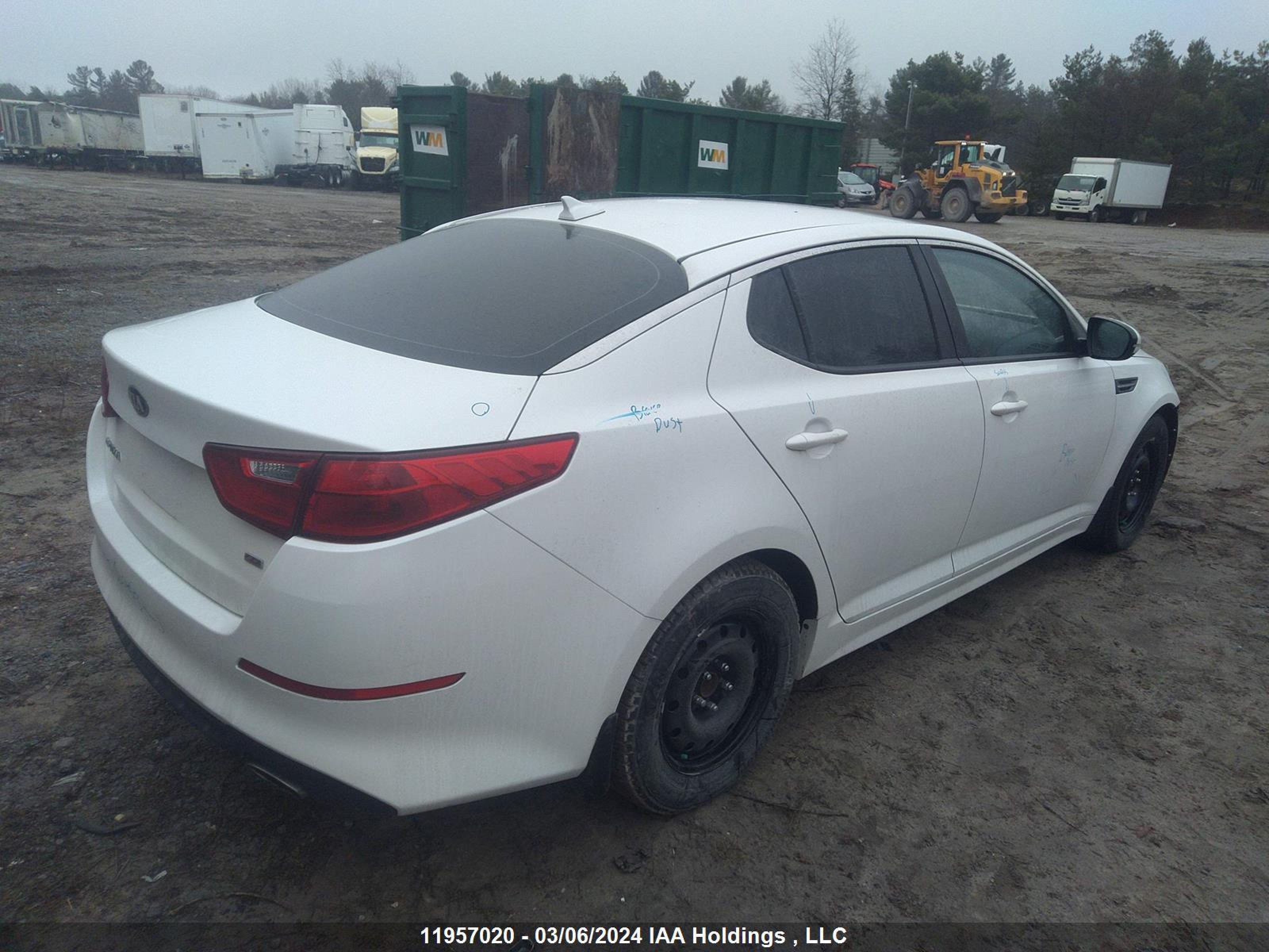 Photo 3 VIN: KNAGM4A76F5561009 - KIA OPTIMA 