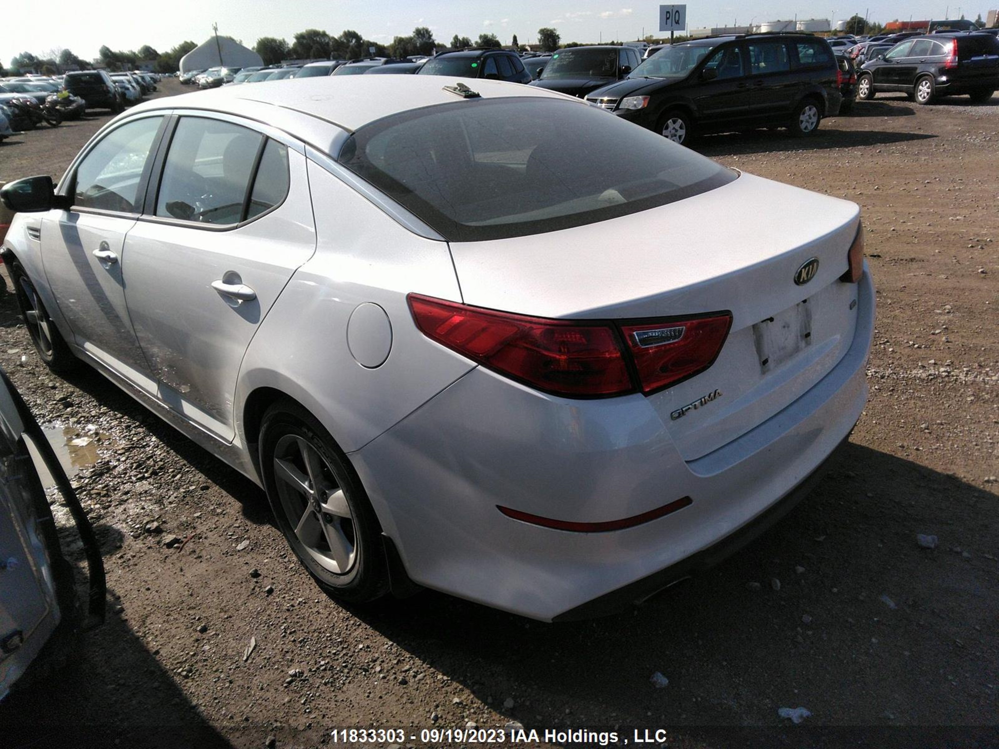 Photo 2 VIN: KNAGM4A76F5561043 - KIA OPTIMA 