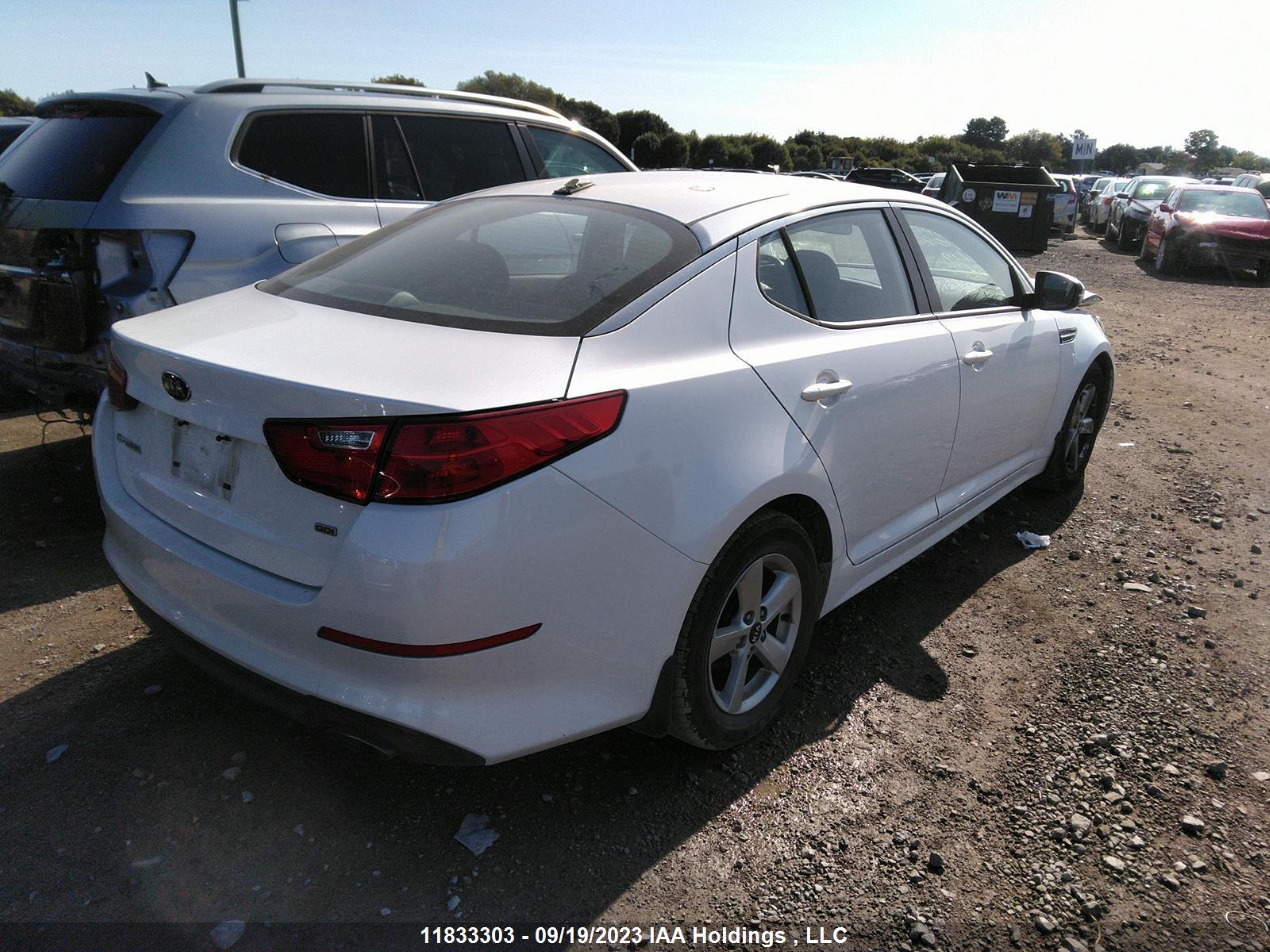 Photo 3 VIN: KNAGM4A76F5561043 - KIA OPTIMA 