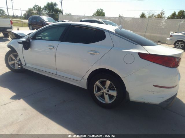 Photo 2 VIN: KNAGM4A76F5632838 - KIA OPTIMA 