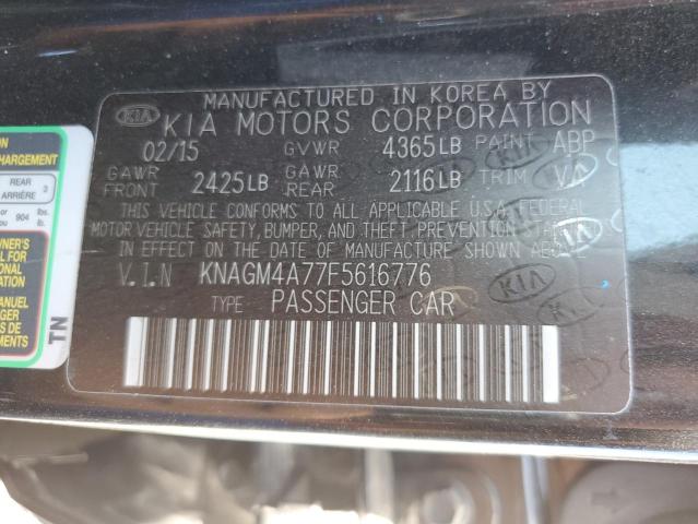 Photo 11 VIN: KNAGM4A77F5616776 - KIA OPTIMA 