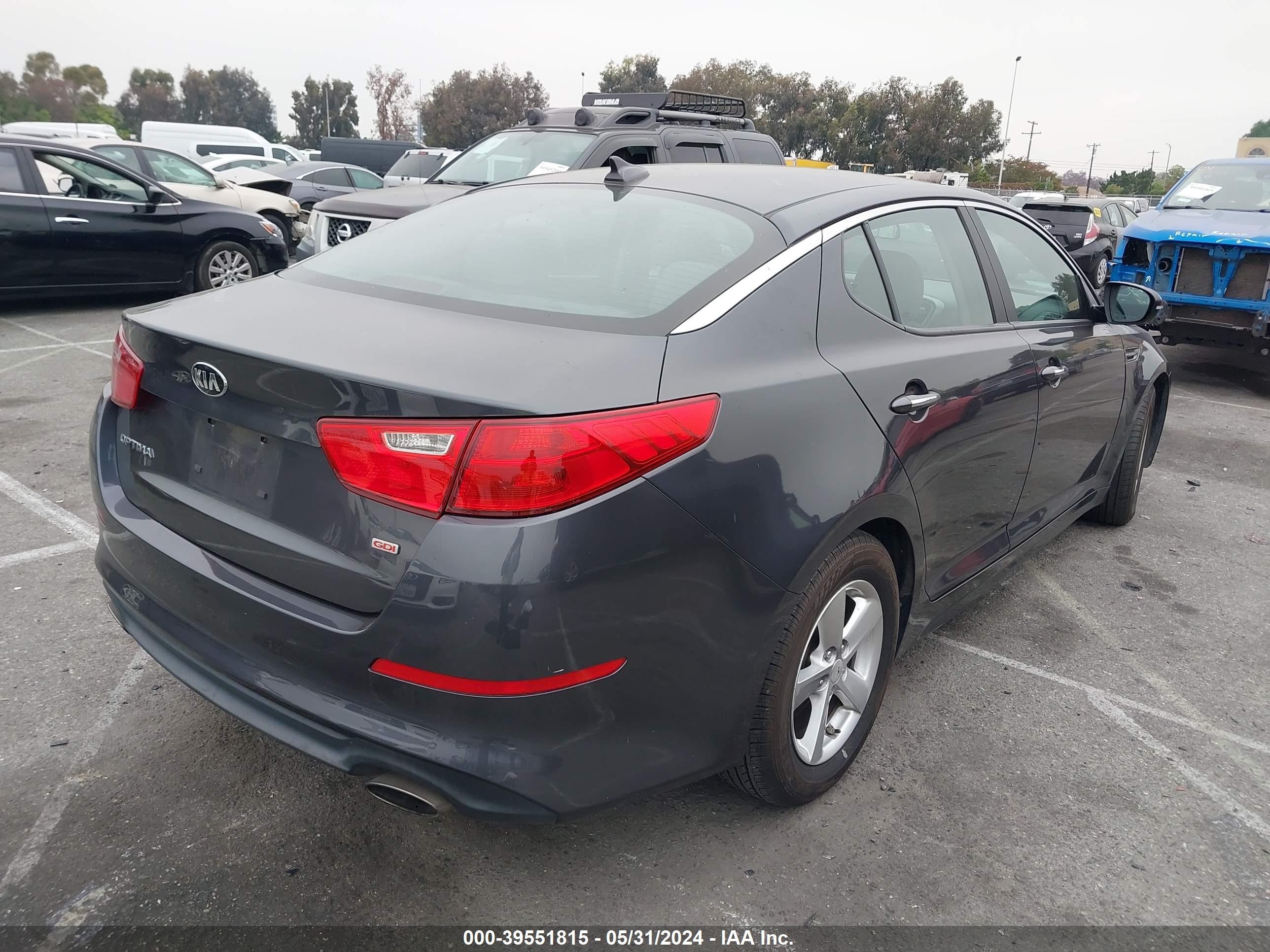 Photo 3 VIN: KNAGM4A77F5634226 - KIA OPTIMA 