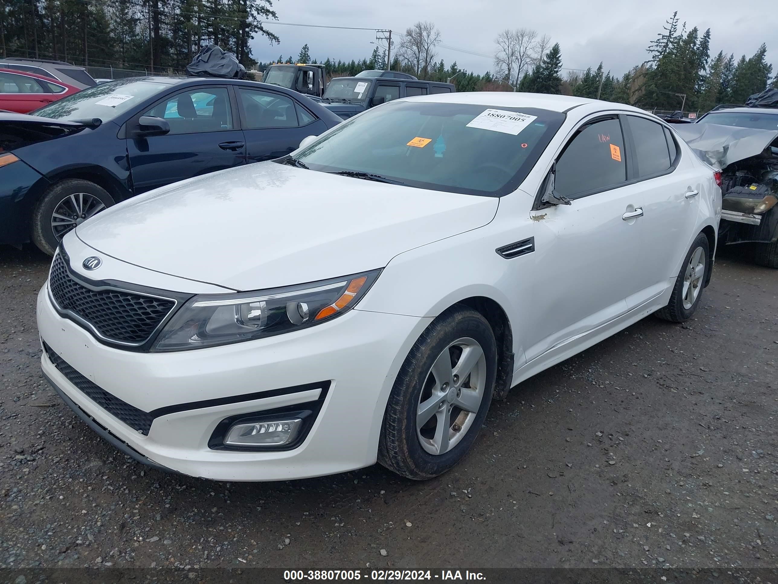 Photo 1 VIN: KNAGM4A77F5658655 - KIA OPTIMA 