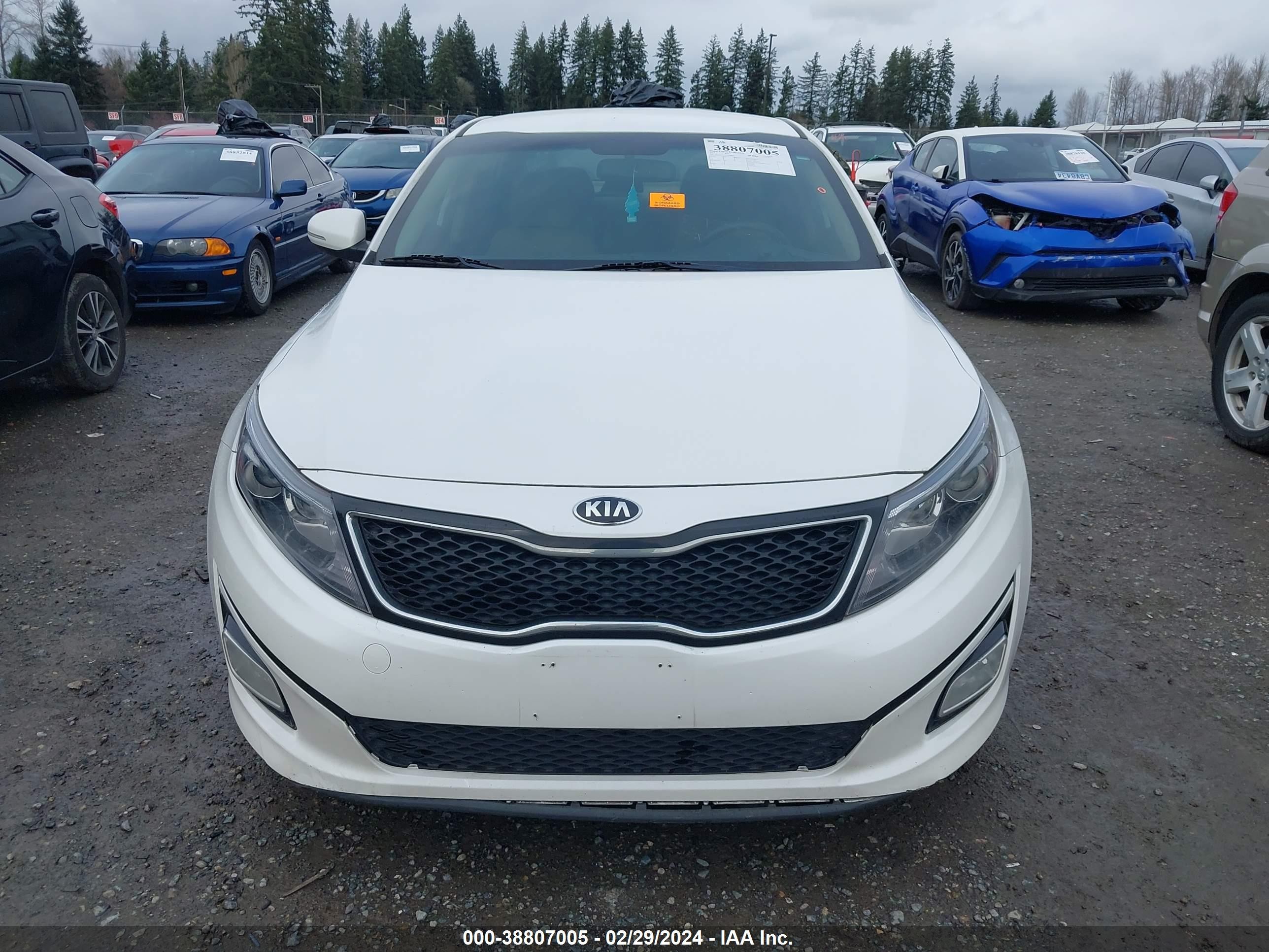 Photo 10 VIN: KNAGM4A77F5658655 - KIA OPTIMA 