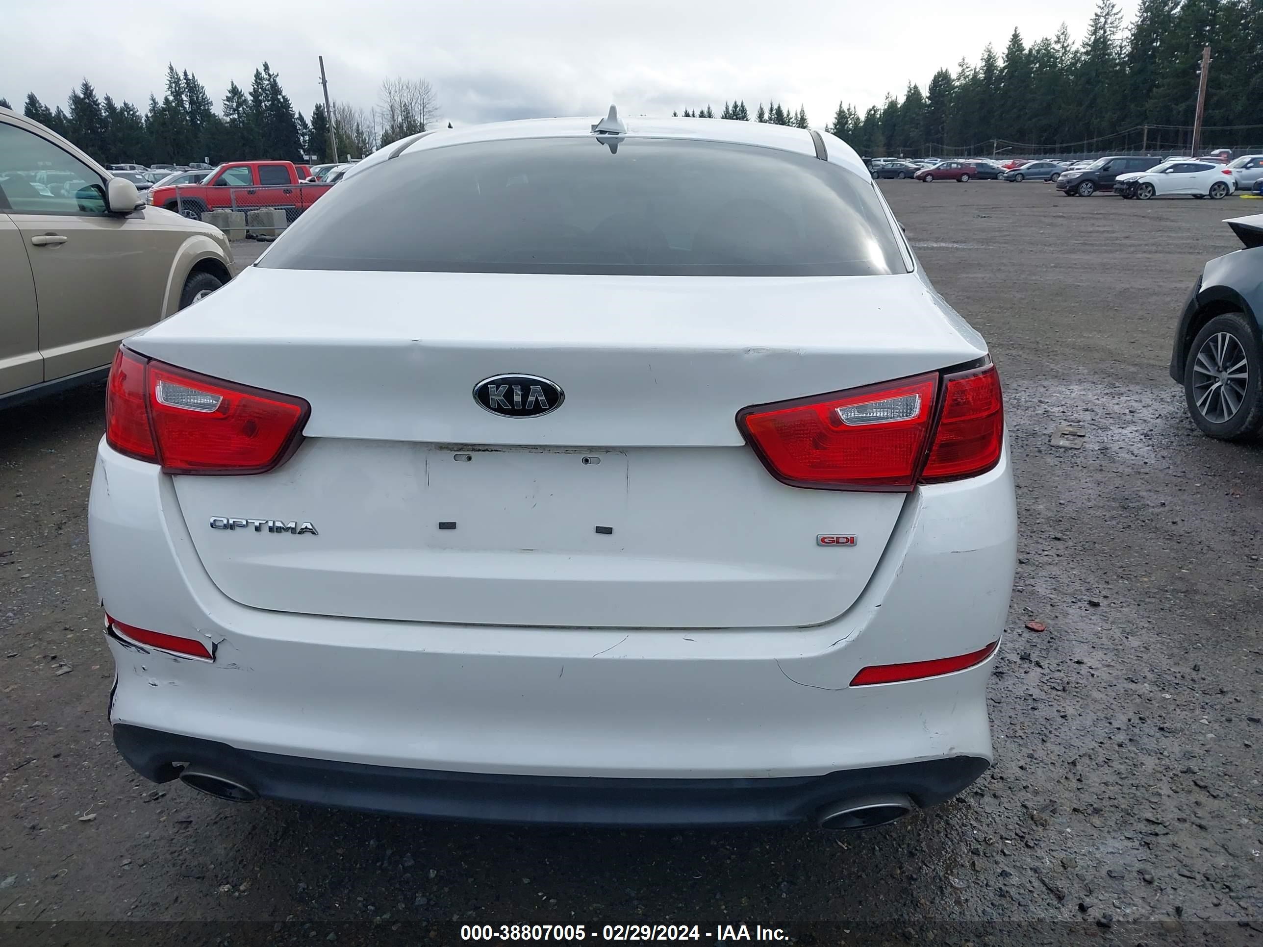 Photo 14 VIN: KNAGM4A77F5658655 - KIA OPTIMA 