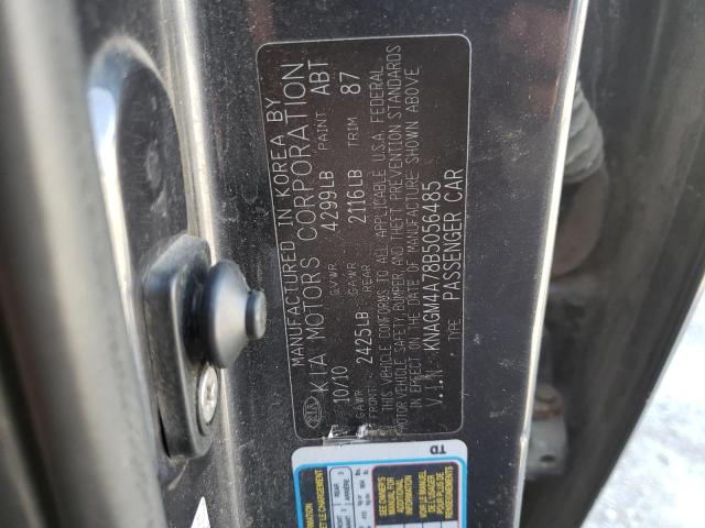 Photo 9 VIN: KNAGM4A78B5056485 - KIA OPTIMA LX 