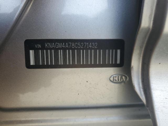 Photo 11 VIN: KNAGM4A78C5271432 - KIA OPTIMA LX 