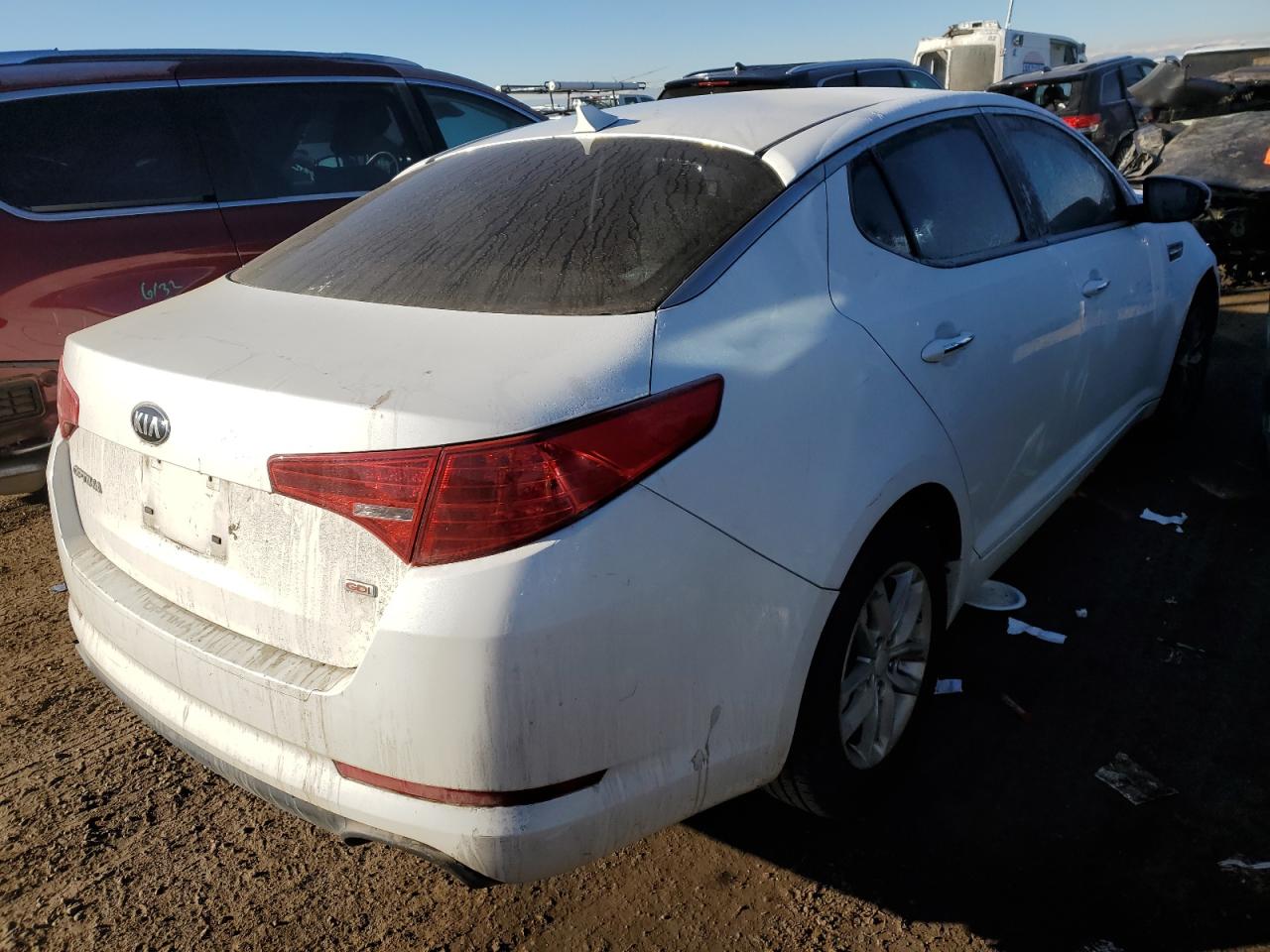 Photo 2 VIN: KNAGM4A78D5371015 - KIA OPTIMA 