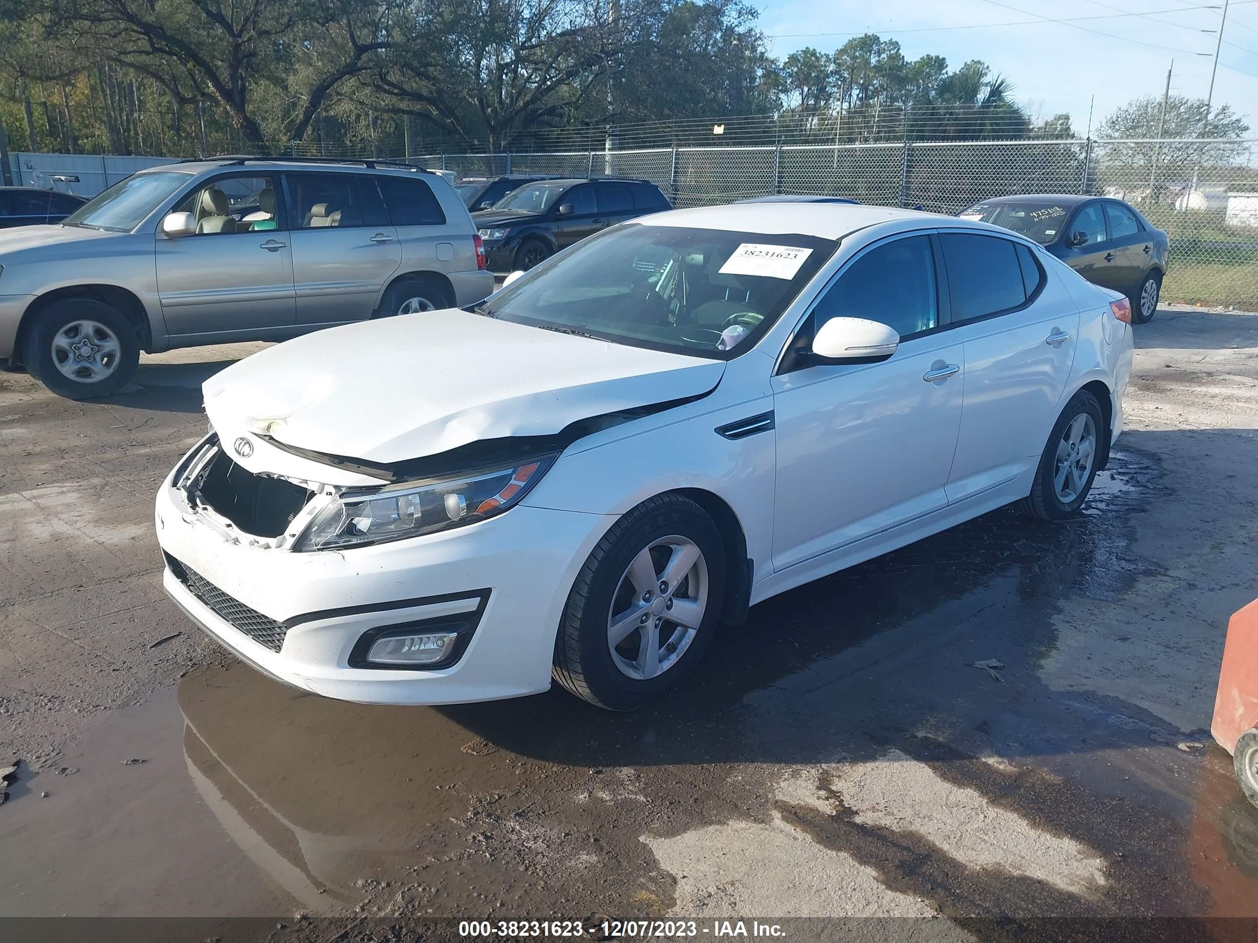 Photo 1 VIN: KNAGM4A78F5556961 - KIA OPTIMA 