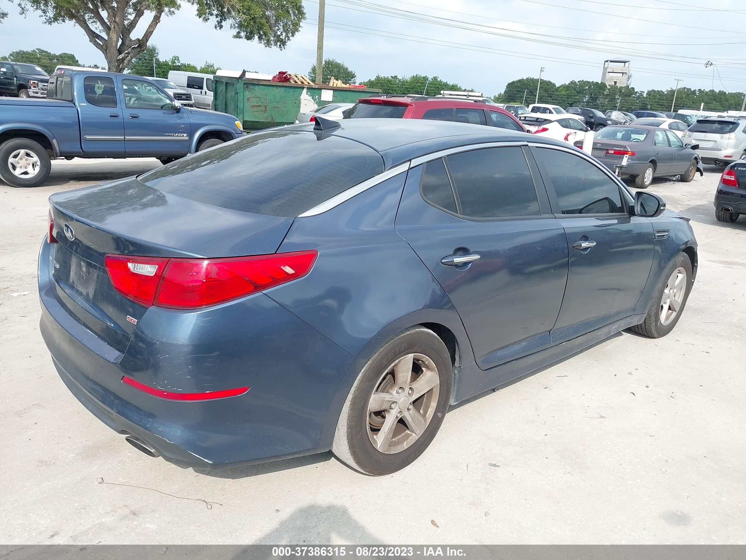 Photo 3 VIN: KNAGM4A78F5592813 - KIA OPTIMA 