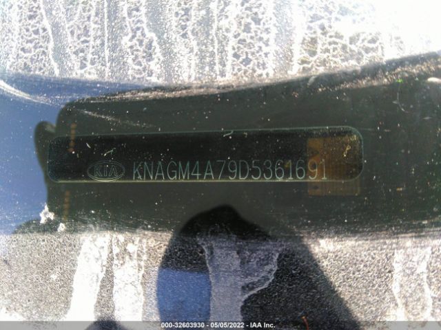 Photo 8 VIN: KNAGM4A79D5361691 - KIA OPTIMA 