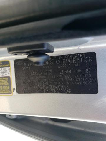 Photo 11 VIN: KNAGM4A79D5403096 - KIA OPTIMA 