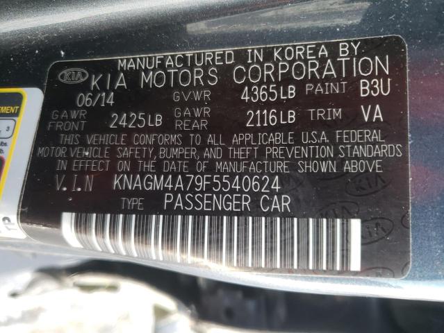 Photo 9 VIN: KNAGM4A79F5540624 - KIA OPTIMA LX 