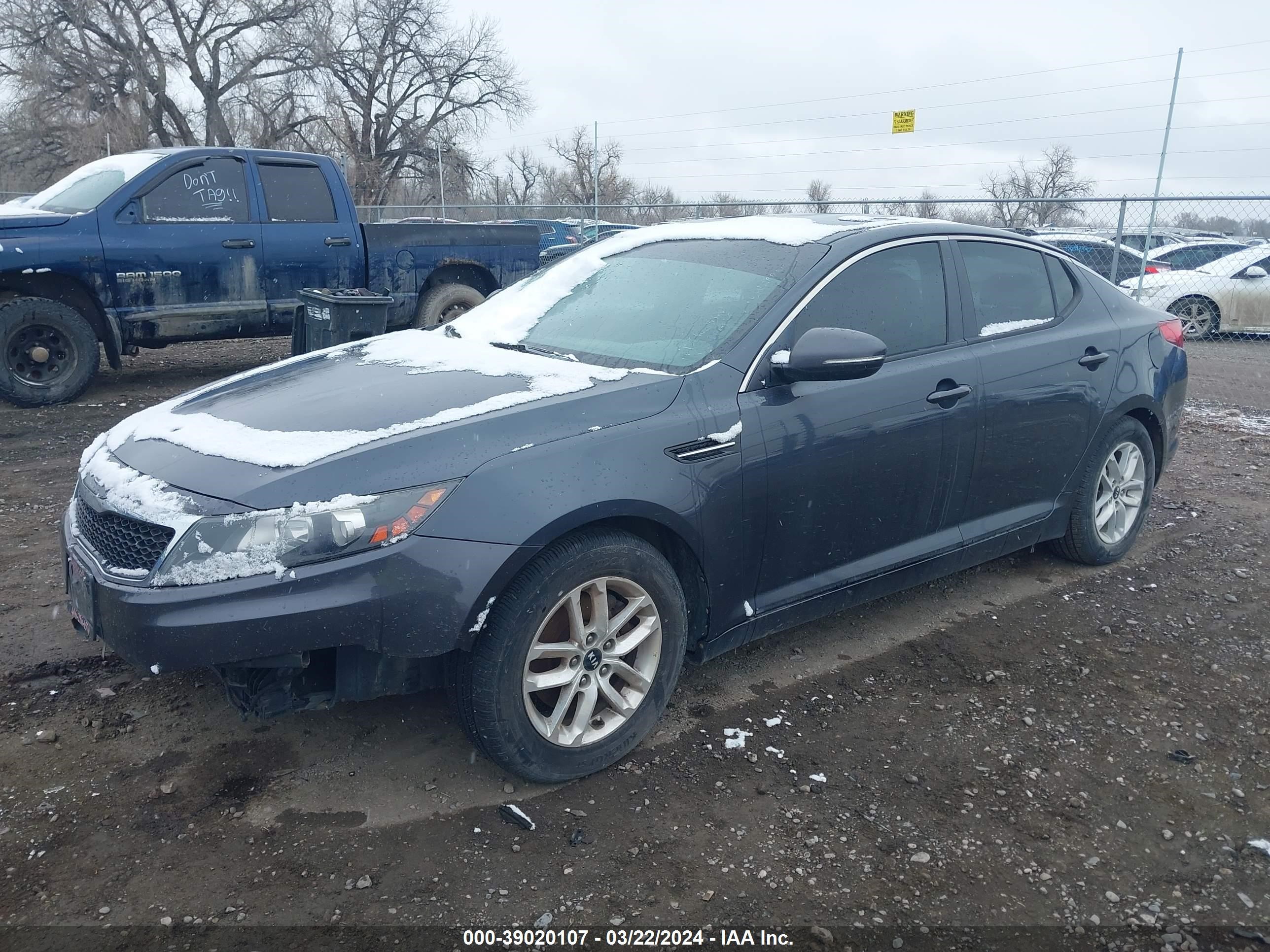 Photo 1 VIN: KNAGM4A7XB5077953 - KIA OPTIMA 