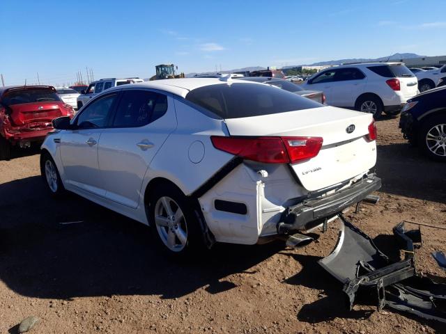 Photo 2 VIN: KNAGM4A7XF5661596 - KIA OPTIMA LX 