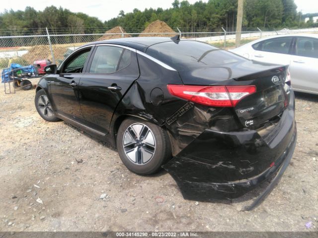 Photo 2 VIN: KNAGM4AD0D5043612 - KIA OPTIMA HYBRID 