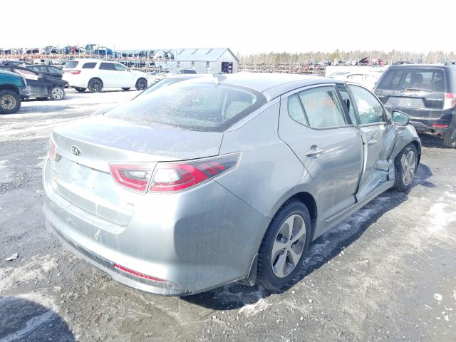 Photo 3 VIN: KNAGM4AD0E5069516 - KIA OPTIMA HYB 