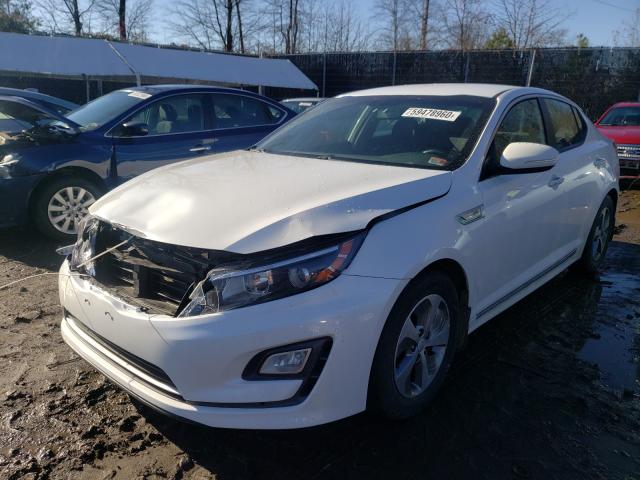 Photo 1 VIN: KNAGM4AD0F5085295 - KIA OPTIMA HYB 