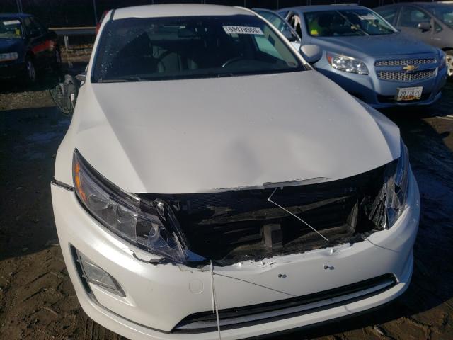 Photo 8 VIN: KNAGM4AD0F5085295 - KIA OPTIMA HYB 