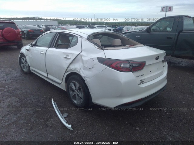 Photo 2 VIN: KNAGM4AD0G5094600 - KIA OPTIMA HYBRID 