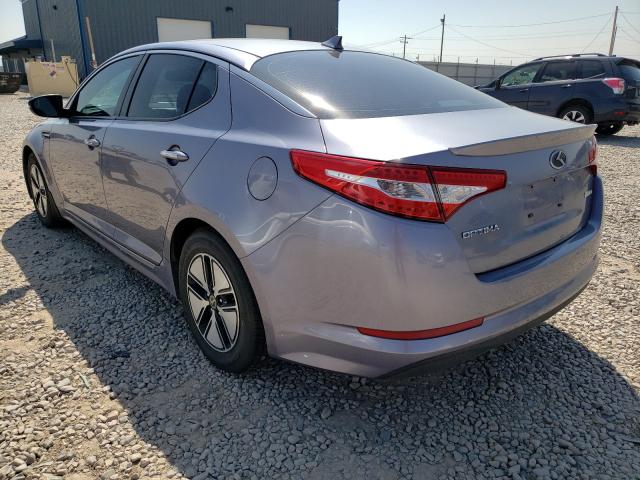 Photo 2 VIN: KNAGM4AD1B5003603 - KIA OPTIMA HYB 