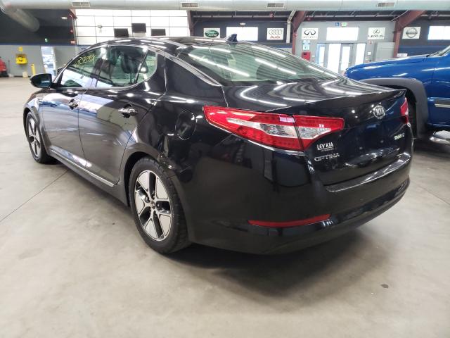 Photo 2 VIN: KNAGM4AD1D5040556 - KIA OPTIMA HYB 