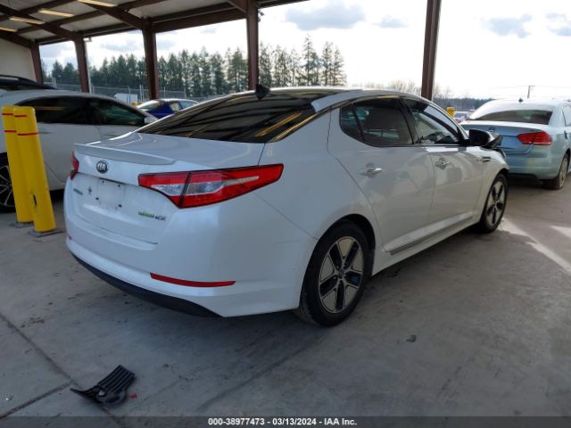 Photo 3 VIN: KNAGM4AD1D5046647 - KIA OPTIMA HYBRID 