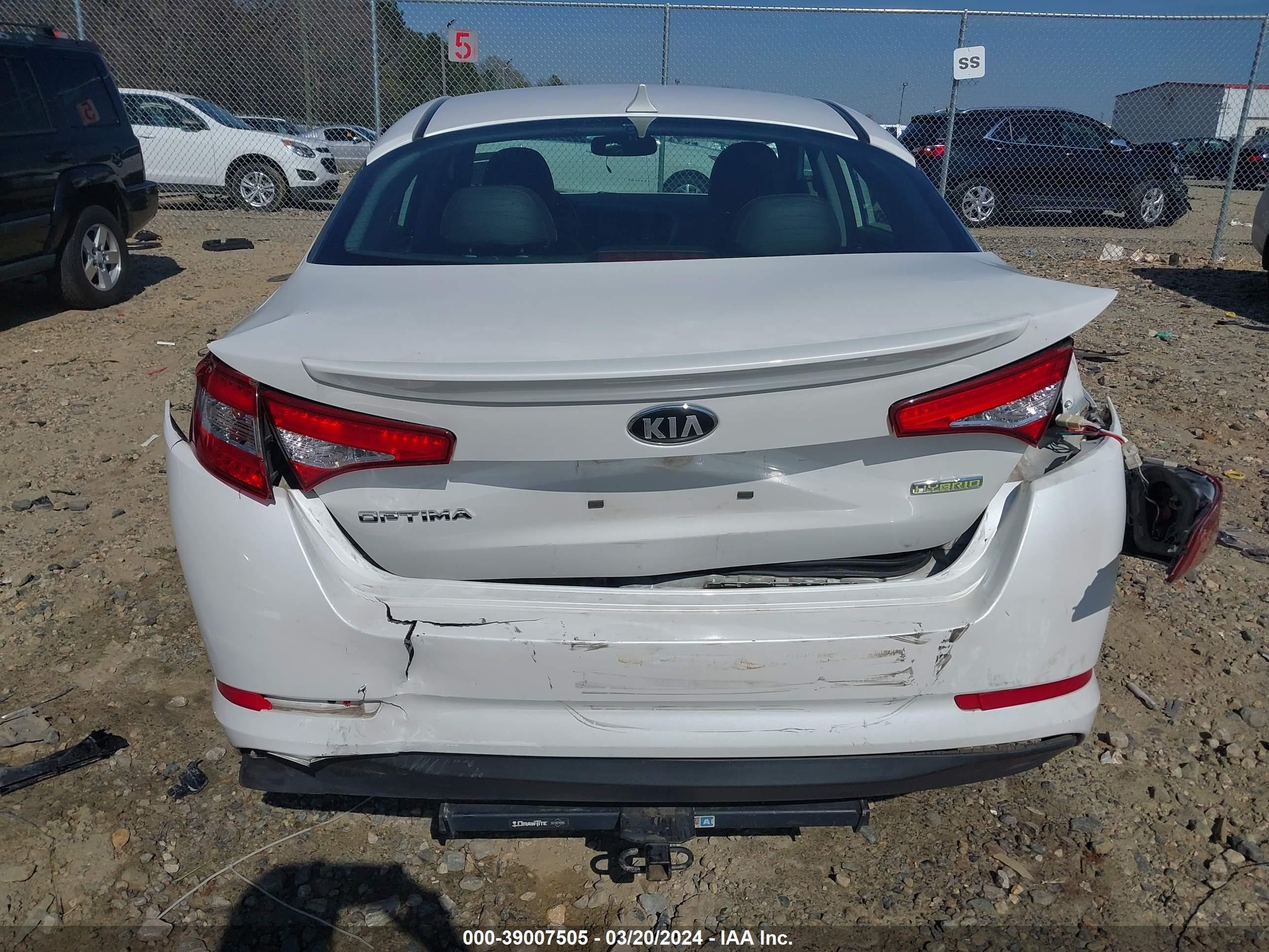 Photo 15 VIN: KNAGM4AD1D5046714 - KIA OPTIMA 