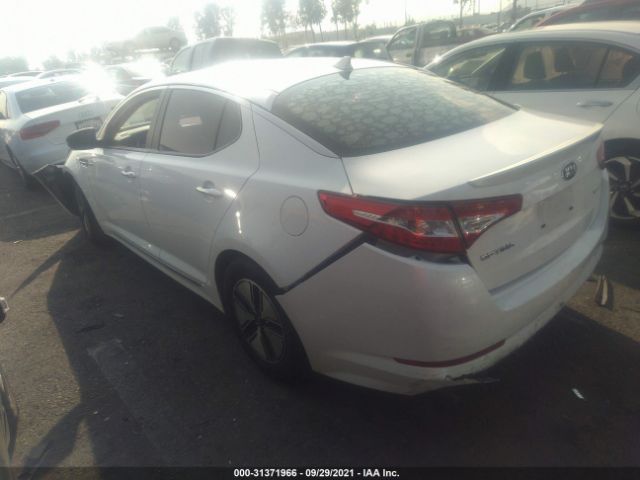 Photo 2 VIN: KNAGM4AD1D5050164 - KIA OPTIMA HYBRID 