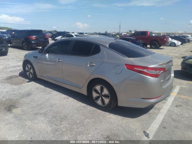 Photo 2 VIN: KNAGM4AD1D5056899 - KIA OPTIMA HYBRID 