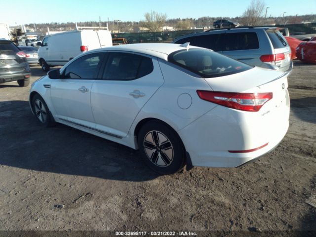 Photo 2 VIN: KNAGM4AD1D5060984 - KIA OPTIMA HYBRID 