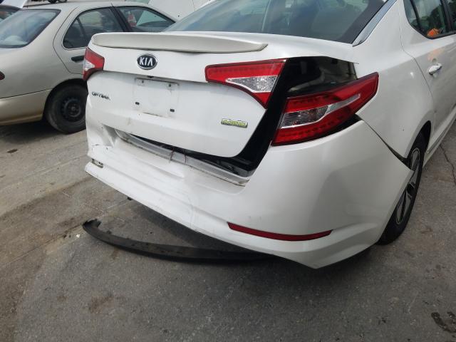 Photo 8 VIN: KNAGM4AD2B5008227 - KIA OPTIMA HYB 