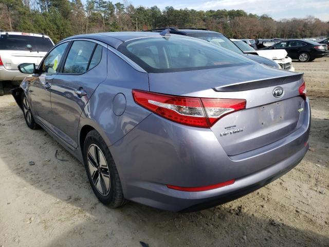 Photo 2 VIN: KNAGM4AD2C5010755 - KIA OPTIMA HYB 