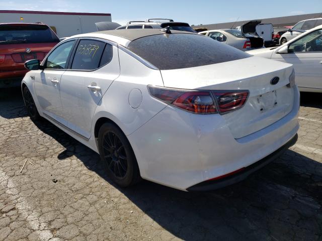 Photo 2 VIN: KNAGM4AD2E5069114 - KIA OPTIMA HYB 