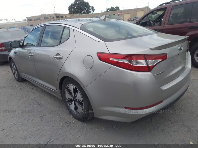 Photo 2 VIN: KNAGM4AD3B5004784 - KIA OPTIMA 