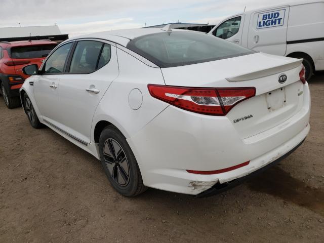 Photo 2 VIN: KNAGM4AD3B5005756 - KIA OPTIMA HYB 