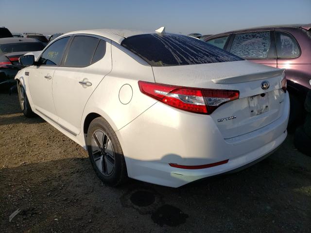 Photo 2 VIN: KNAGM4AD3C5020890 - KIA OPTIMA HYB 