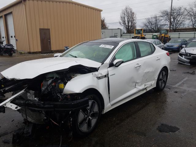 Photo 1 VIN: KNAGM4AD3D5039621 - KIA OPTIMA HYB 