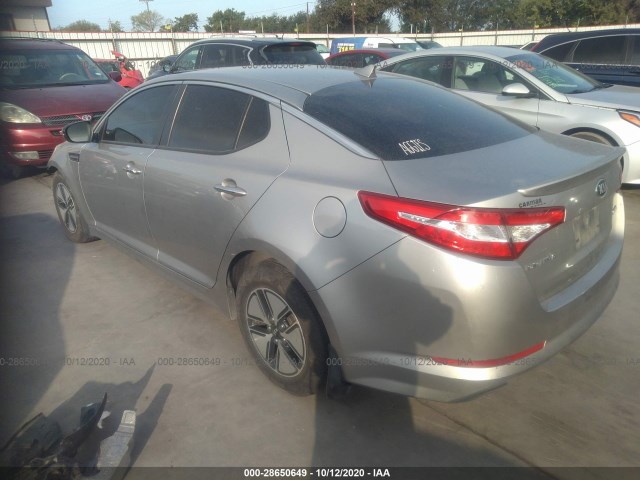 Photo 2 VIN: KNAGM4AD3D5039926 - KIA OPTIMA HYBRID 